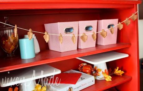 Cinnamon Scented Fall Garland