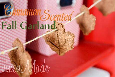 Cinnamon Scented Fall Garland