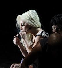 Lady Gaga Smokes Joint In Front Of Thousands Of Fans