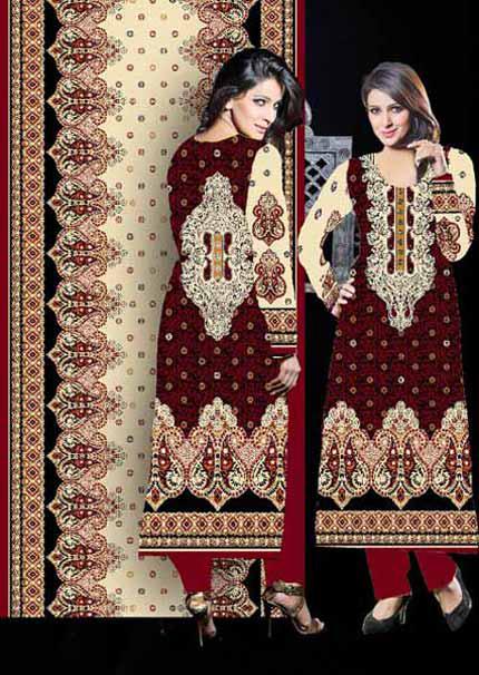 Dawood Classic Cotton Dresses 2012-13 for Women & Girls with Deeda Zaib Patterns