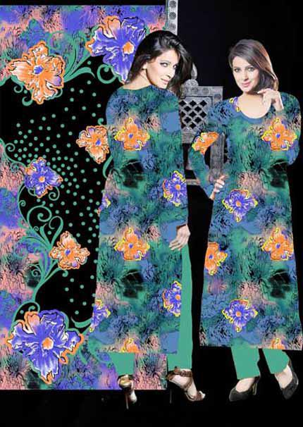 Dawood Classic Cotton Dresses 2012-13 for Women & Girls with Deeda Zaib Patterns