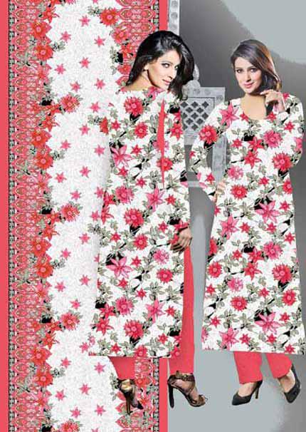 Dawood Classic Cotton Dresses 2012-13 for Women & Girls with Deeda Zaib Patterns