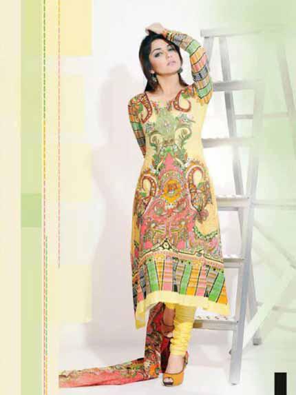 Dawood Classic Cotton Dresses 2012-13 for Women & Girls with Deeda Zaib Patterns