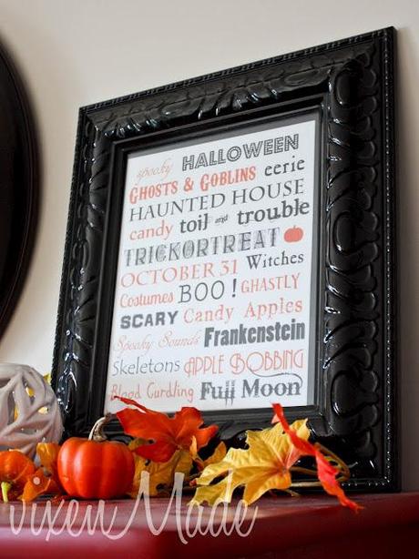 FPF: Halloween Subway Art Printable