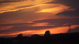 Sat in the pub. In a village. now home