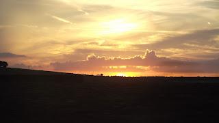 Sat in the pub. In a village. now home