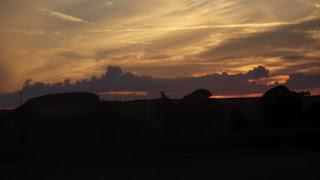 Sat in the pub. In a village. now home