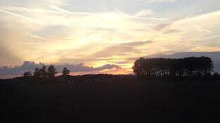 Sat in the pub. In a village. now home