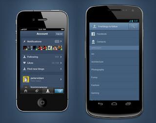 Tumblr for Android and latest iPhone 