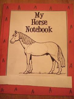 My horse notebook