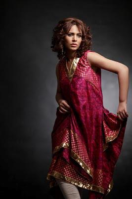 Beautiful Embroidery Art Work Dress Collection 2012 By Ashraf Valliani