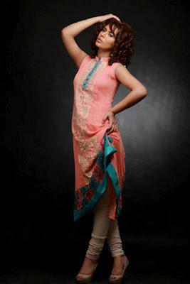 Beautiful Embroidery Art Work Dress Collection 2012 By Ashraf Valliani