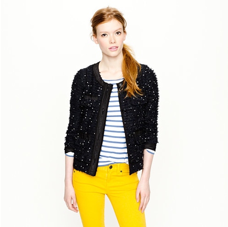 J. Crew image blazer sequin fall must have the laws of fashion stylist how to wear review sale promo code personal shopper