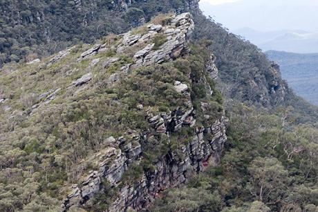 cliff near signal peak