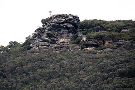 trig point on mount abrupt summit