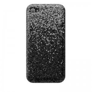 iPhone 5 cover - glitter - black