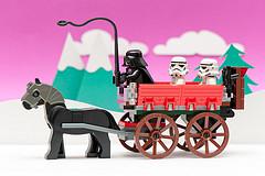 Lego horse and cart