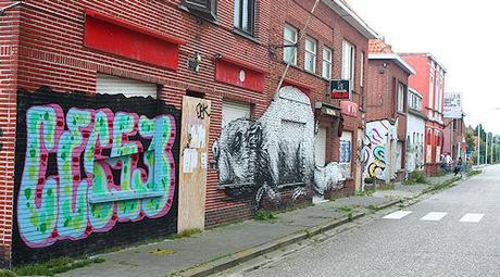 The Awesome Graffiti Of Belgium's Doomed Ghost Town