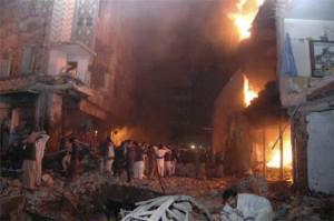 car bomb explosion in kurram