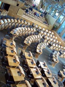 Debating Chamber, Scottish Parliament, Hollyrood