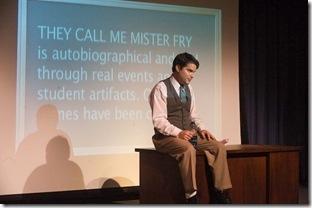 Review: They Call Me Mr. Fry (School Teacher Productions)