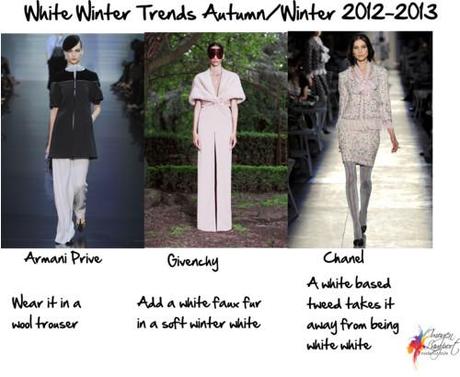 White winter fashion trends 2012-1013