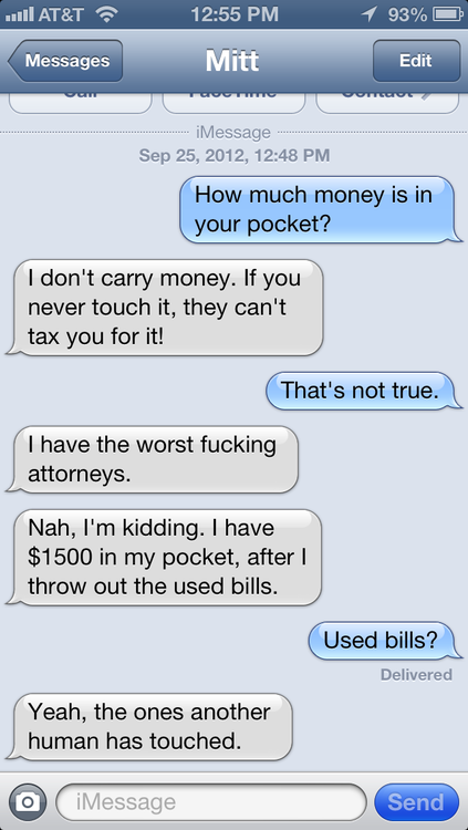 Texts from Mitt