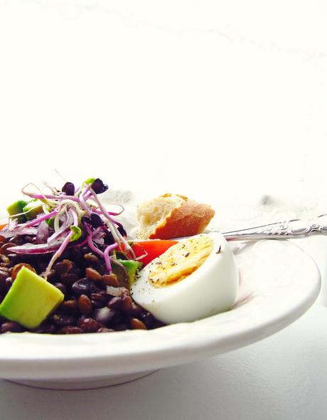 The Lighthouse, The Miles of Endless Ocean and A Lentils and Avocado Salad