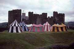 tents and castle