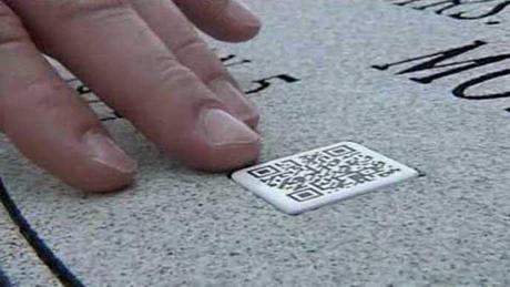 QR Code On Graves