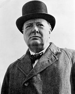 winston Churchill making bowties awesome