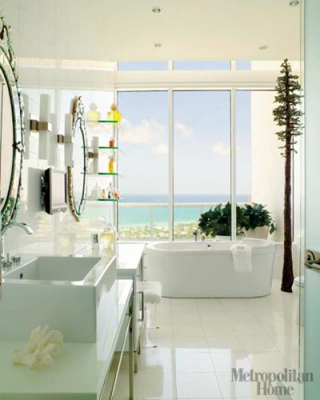Super luxe and lush bathrooms