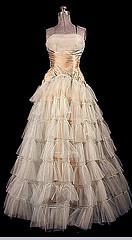 antique ball gown