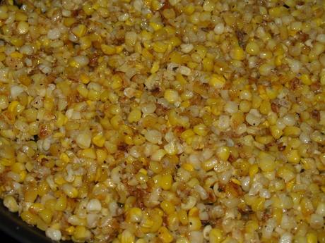 Skillet Corn and Lima Beans