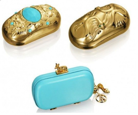 anna dello russo accesories for hm bag clutch