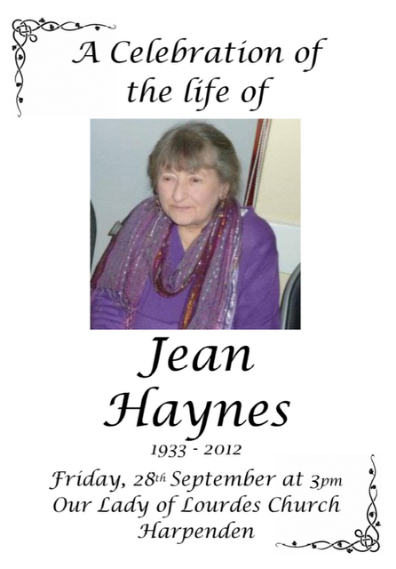 Jean 1933 – 2012