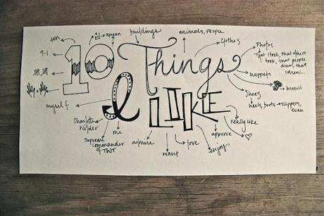 10 Things I Like, Because It's Been Way Too Long