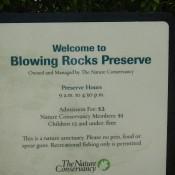 Nature Conservancy  Blowing Rocks Jupiter Florida