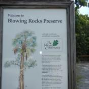 Description of  Blowing Rocks Jupiter Florida