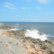 Waves Crashing at  Blowing Rocks Jupiter Florida