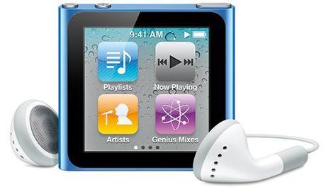 Apple iPod nano 6th Gen Vs Apple iPod shuffle 4th Gen Vs  Apple iPod touch 4th Gen