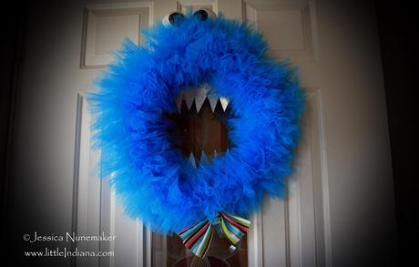 How To Make a Monster Wreath