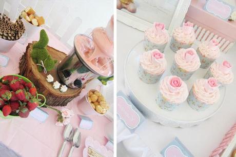 Rose Garden Themed 1st Birthday by Cakes by Joanne Charmand