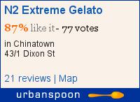 N2 Extreme Gelato on Urbanspoon