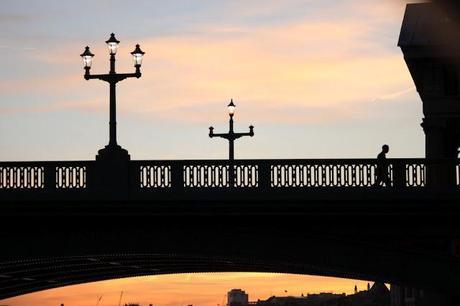 In and Around London… Tower Bridge to Waterloo Bridge, Late Summer Dusk
