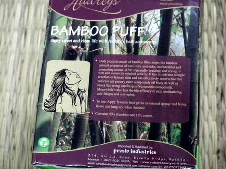Product Disappointment : Audrey's Bamboo Puff