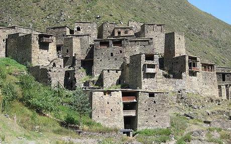 Shatili - Medieval Fortress Village In Georgia