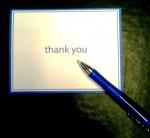 A Great Thank You Note