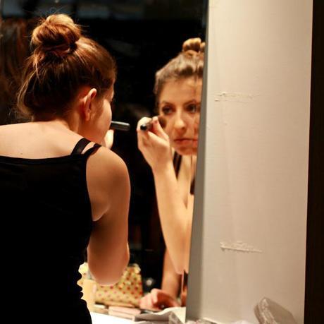 Backstage and Front Seat at the BAPC Fashion Show Backstage and Front Seat at the BAPC Fashion Show