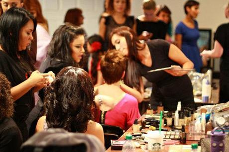 Backstage and Front Seat at the BAPC Fashion Show